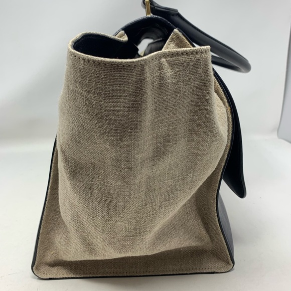 AUTHENTIC CELINE Trapeze Black Multi Shoulder Bag - Picture 5 of 15